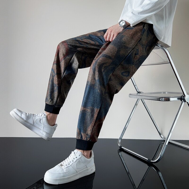 Men's Pants Factory - OEM Stretch Colorful Mid Waist Loose