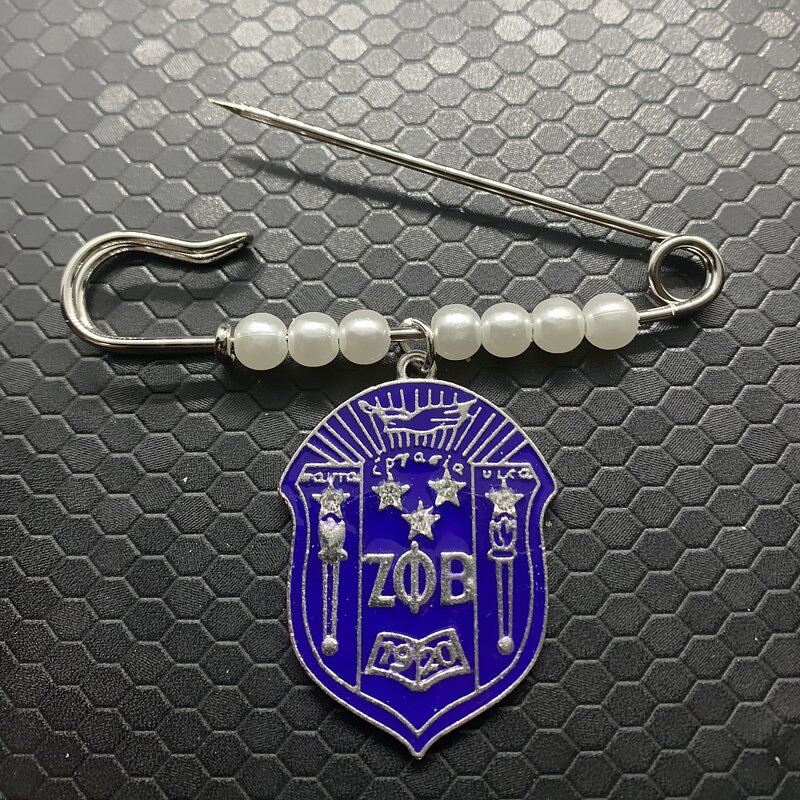Greek Jewelry Pin Factory - OEM Fashionable Zeta Phi Beta Paraphernalia