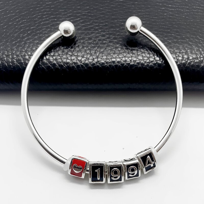 Adjustable Bangle Factory - OEM Personal Custom Number Beads