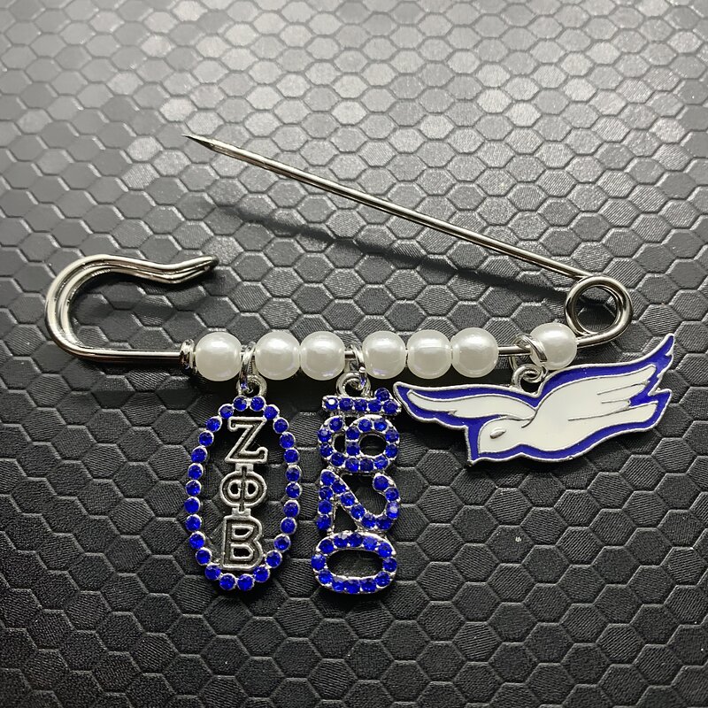 Greek Jewelry Pin Factory - OEM Fashionable Zeta Phi Beta Paraphernalia