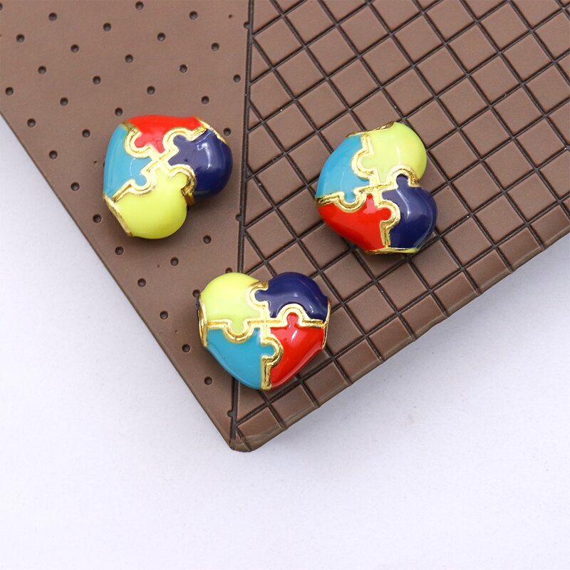 Cancer Awareness Bead Factory - OEM Bracelet Making Puzzle Piece