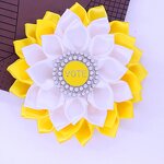 Sorority Flower Brooch