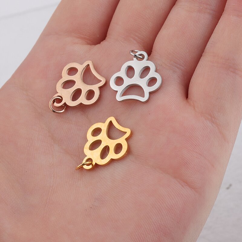 Pet Paw Print Pendant Manufacturer - OEM Personalized Cat Dog Charm