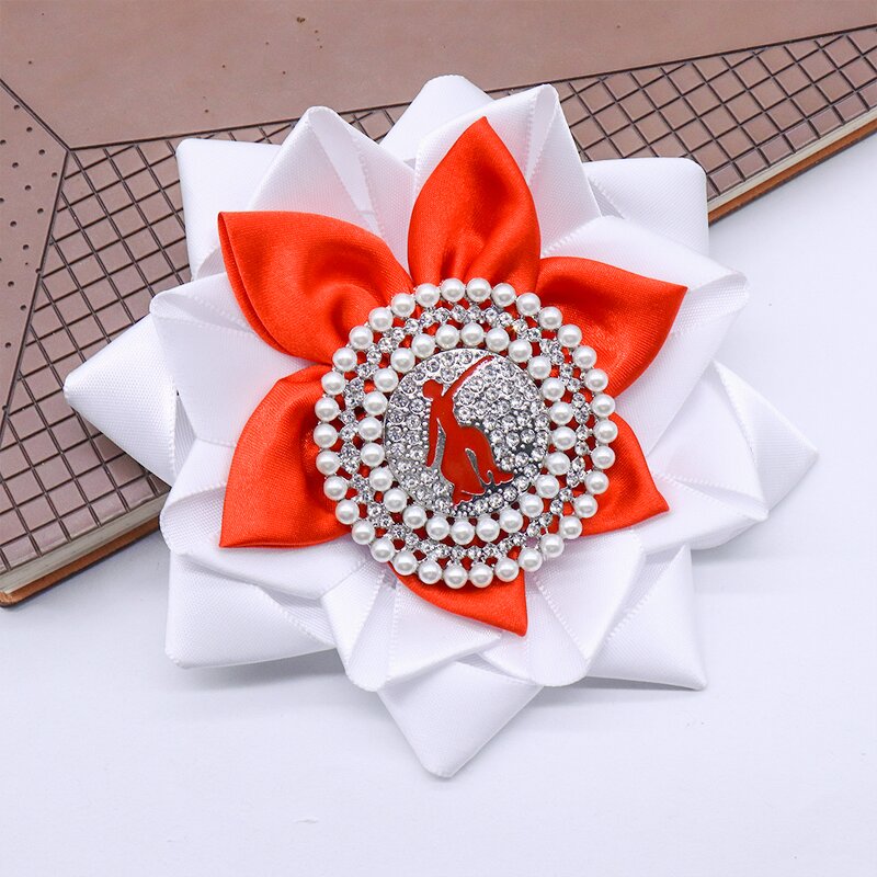 Sorority Brooch Factory - OEM Crystal Pearl DST Inspired Colors