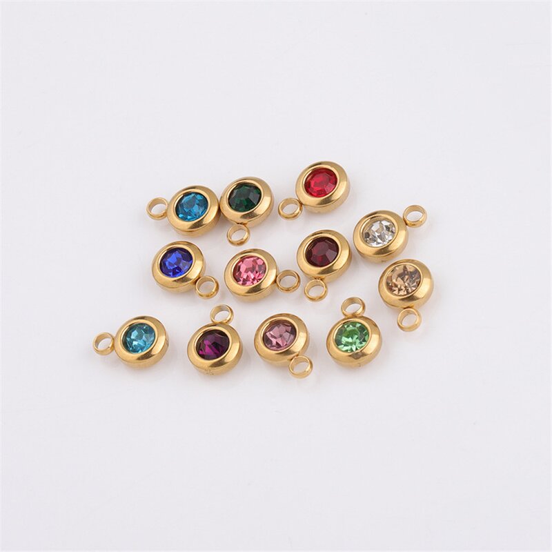 Birthstone Charms Factory - OEM Eco Friendly 12 Months Stone