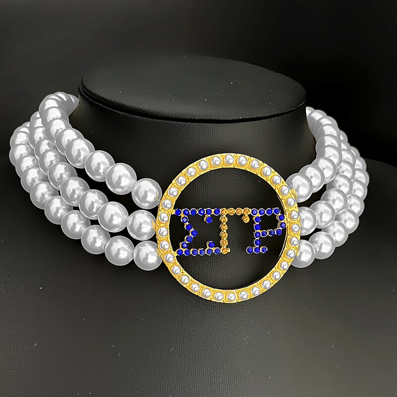 Layered Necklace Factory - OEM Gold Plated Sigma Gamma Rho Choker