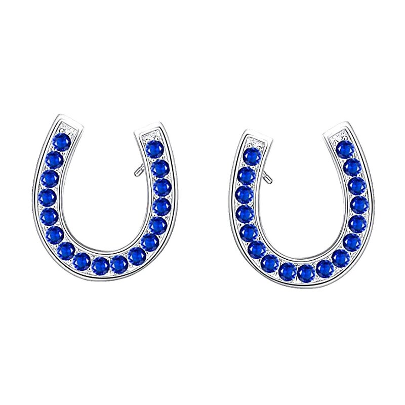 Animal Earrings Factory - OEM Sparking Rhinestone Horse Unicorn