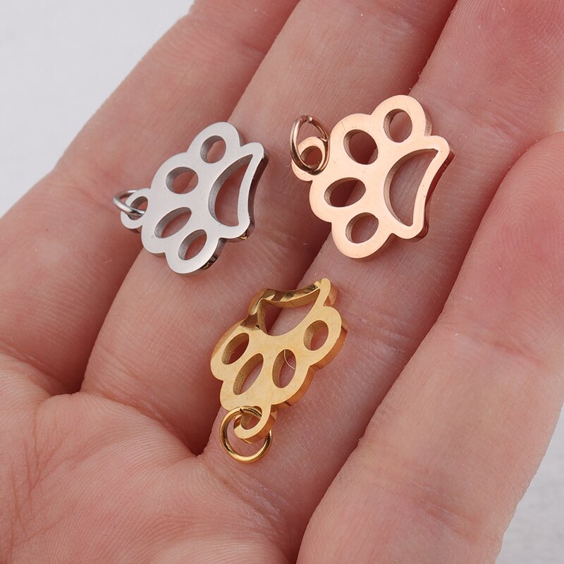 Pet Paw Print Pendant Manufacturer - OEM Personalized Cat Dog Charm