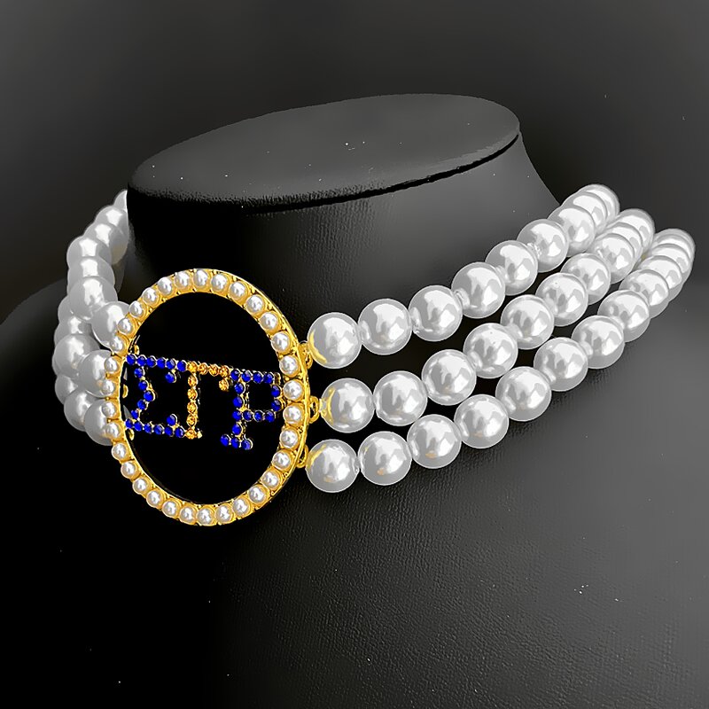 Layered Necklace Factory - OEM Gold Plated Sigma Gamma Rho Choker