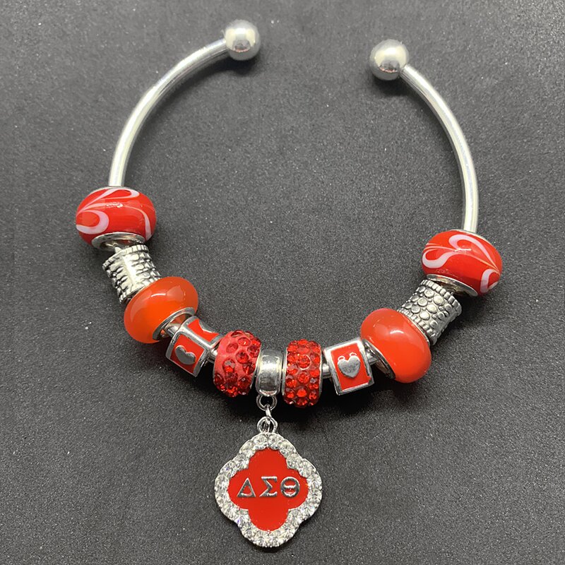 Beaded Bangle Factory - OEM High Quality DIY Red White Delta