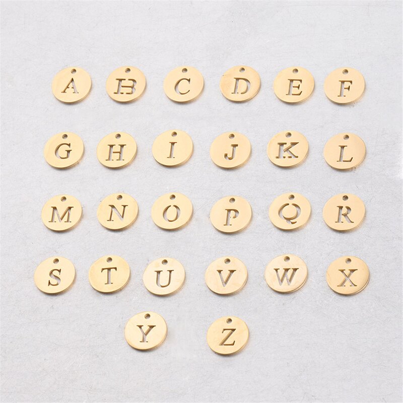 Alphabet Pendants Factory - OEM DIY Metal Cut Out Letter A-Z