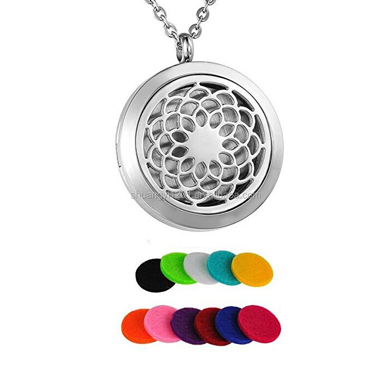 Perfume Necklace Manufacturer - OEM Stainless Steel Locket Diffuser