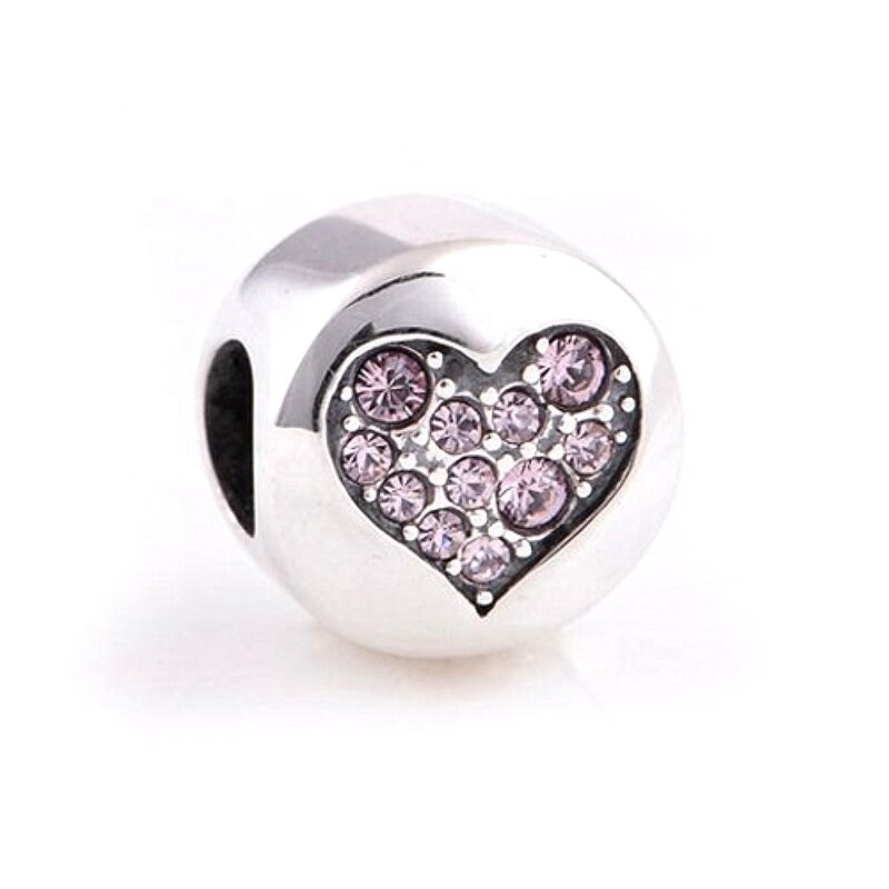 Heart Bead Manufacturer - OEM Custom Bling Crystal Big Hole