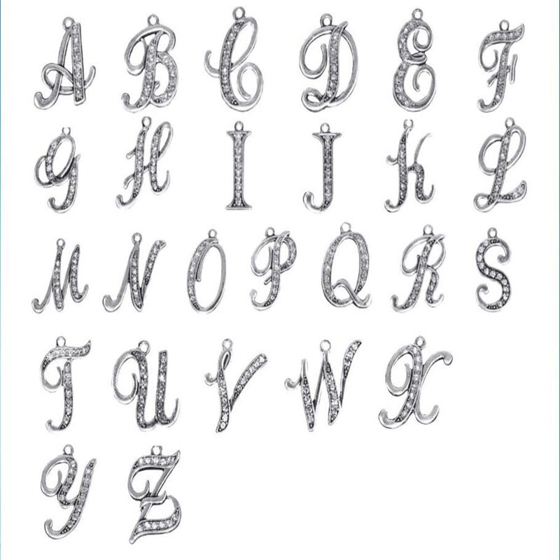 Alphabet Charms Manufacturer - OEM Bulk Lots Alloy 26 Letters