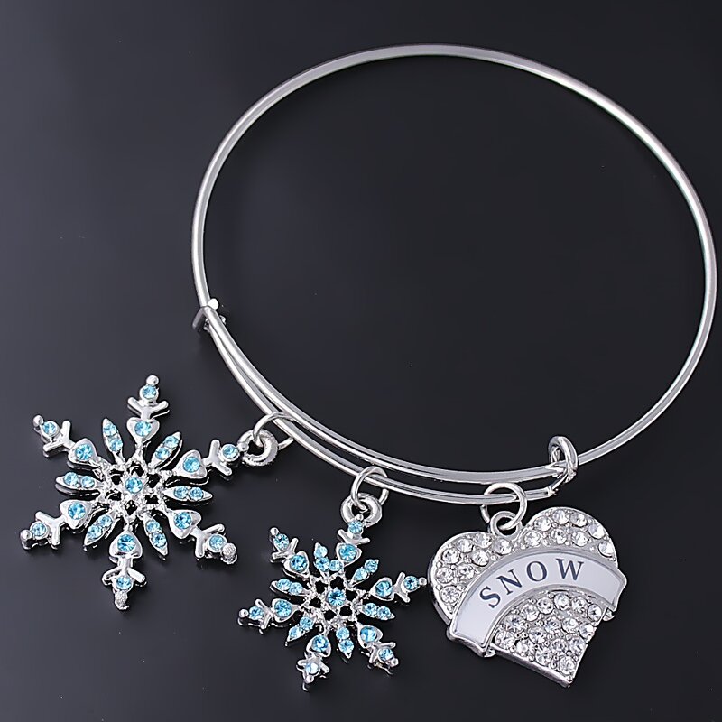 Snowflake Bracelet Manufacturer - OEM Husuru Christmas Xmas Holiday
