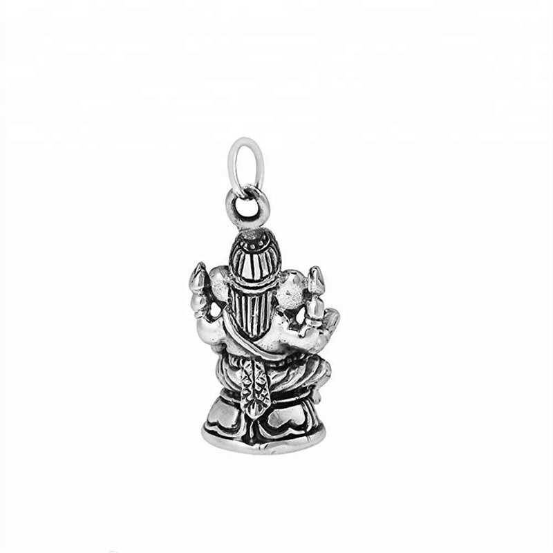 Elephant Pendant Manufacturer - OEM Wholesale Antique Silver Ganesha