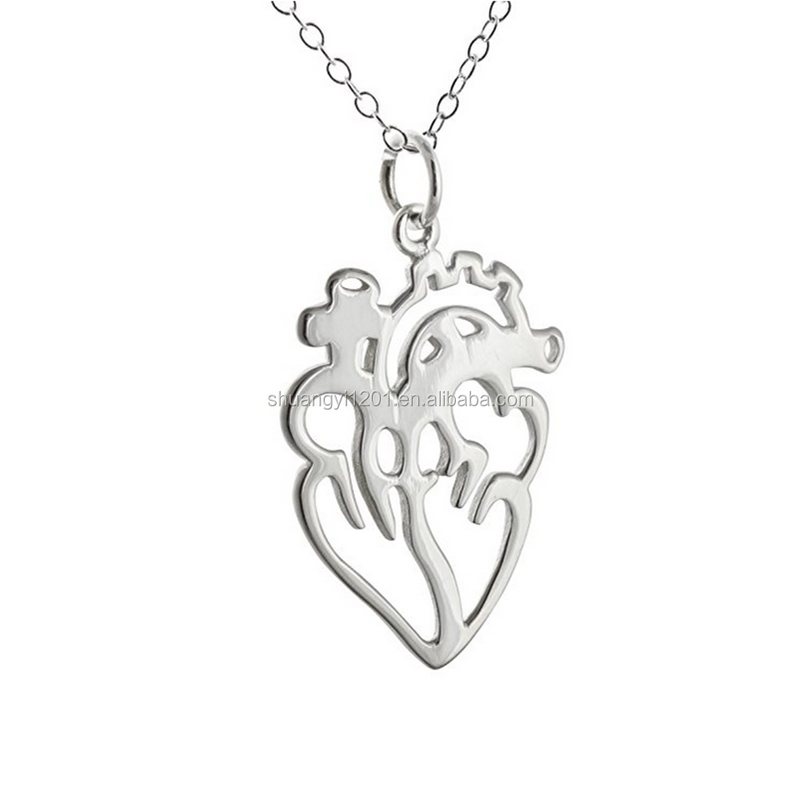 Anatomy Necklace Manufacturer - OEM Human Heart Pendant Surgeon