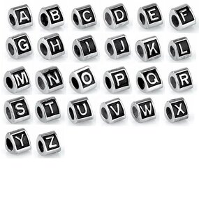 Alphabet Beads Manufacturer - OEM Custom Metal Antique Silver
