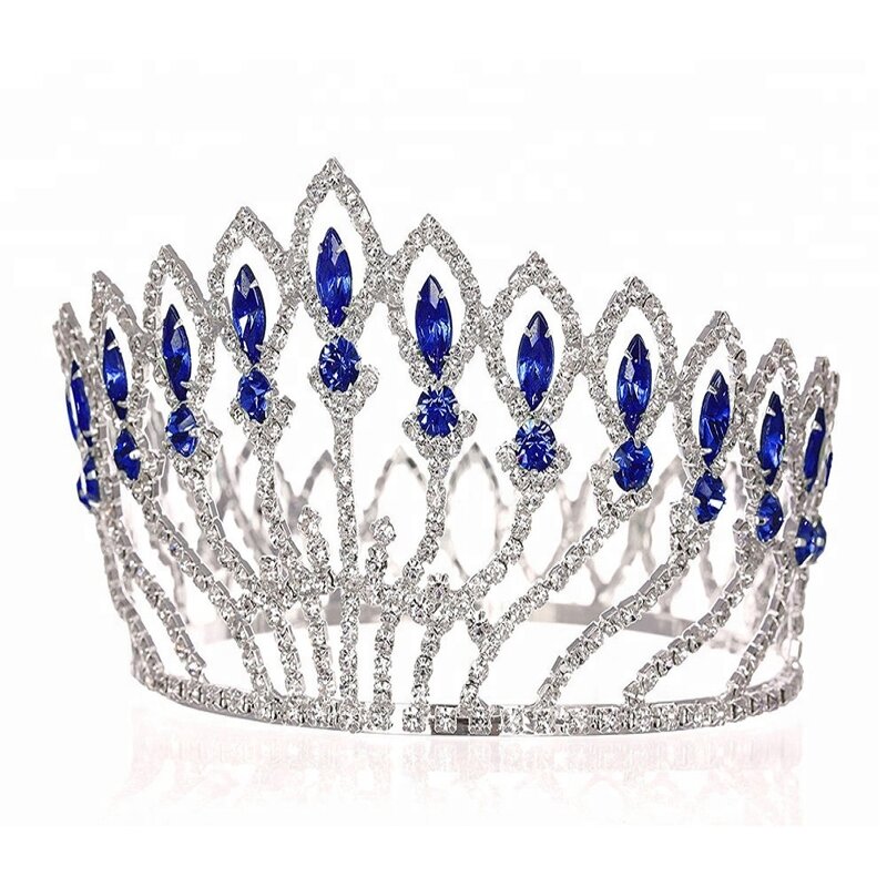 Queen Crown Factory - OEM Trendy Zinc Alloy Crystal Hair