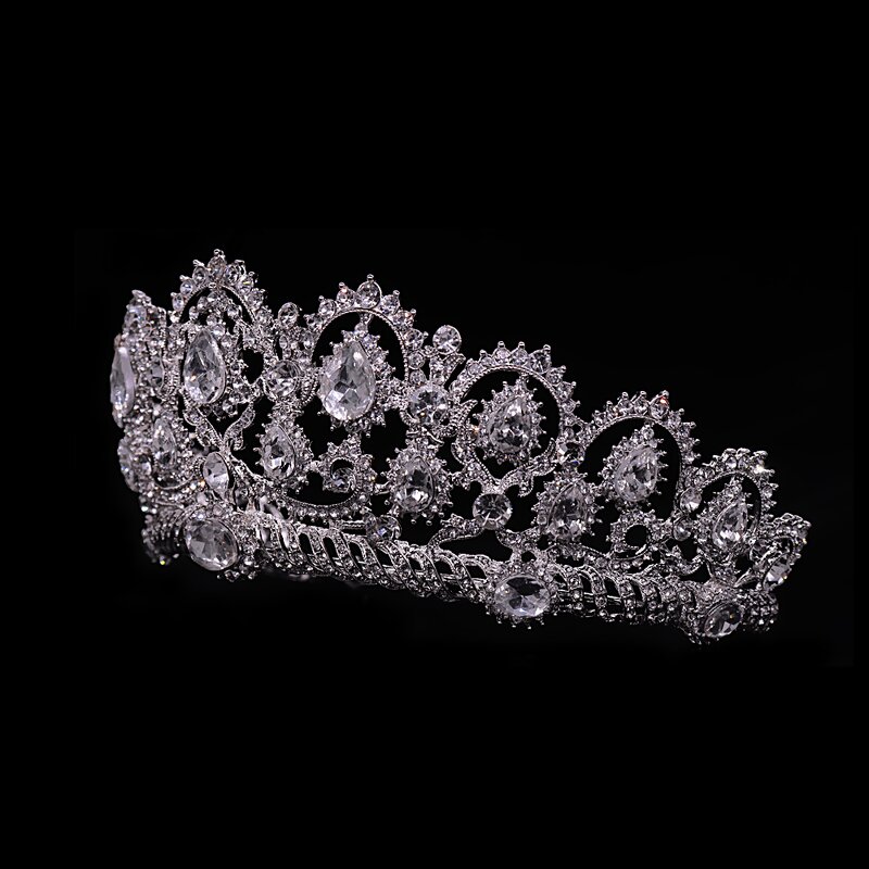 Silver Crown Factory - OEM Custom Made Crystal Bridal Tiara