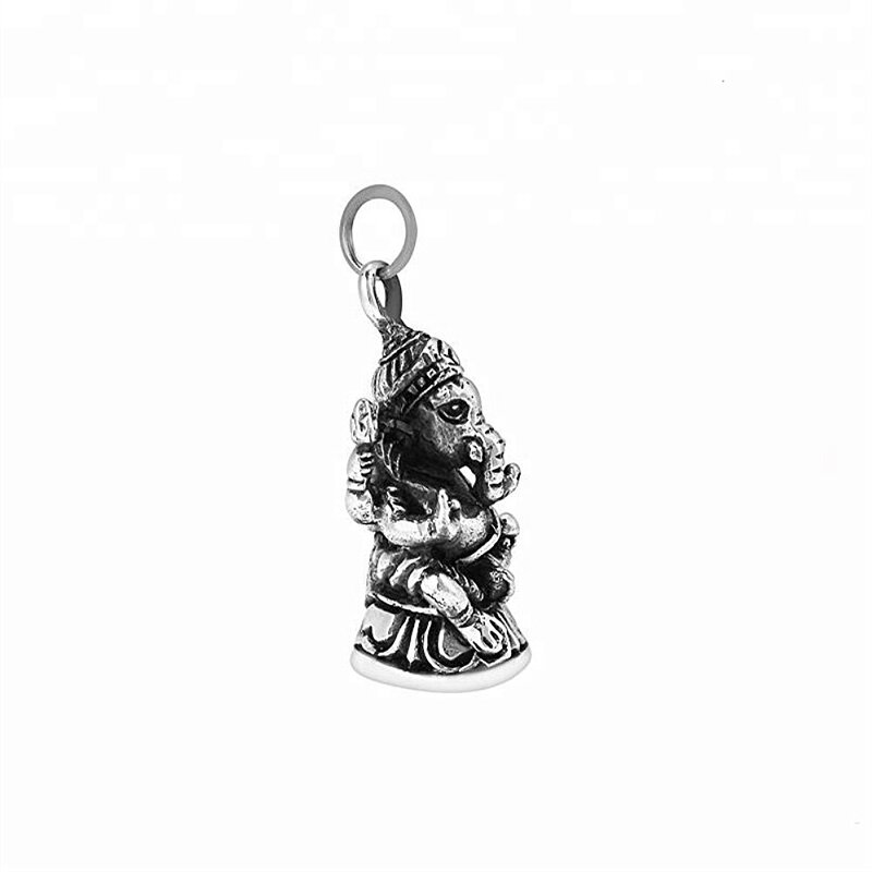 Elephant Pendant Manufacturer - OEM Wholesale Antique Silver Ganesha