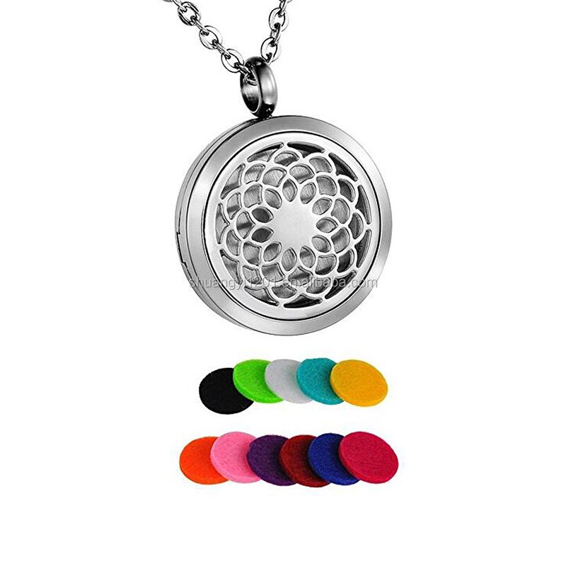 Perfume Necklace Manufacturer - OEM Stainless Steel Locket Diffuser