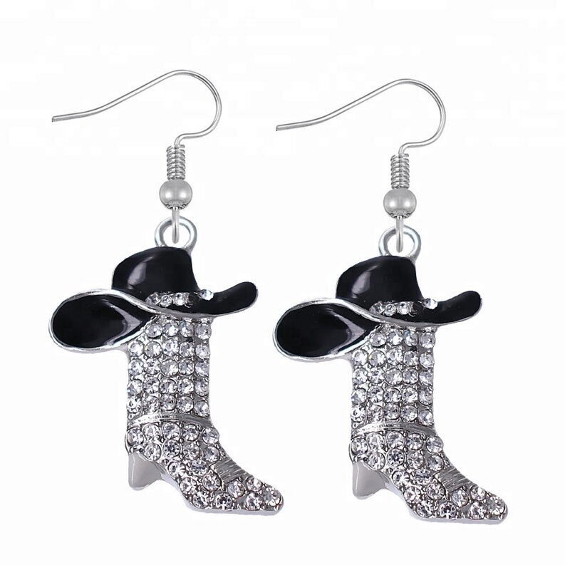 Shoe Earring Factory - OEM Personalized Crystal Rhinestone Hook