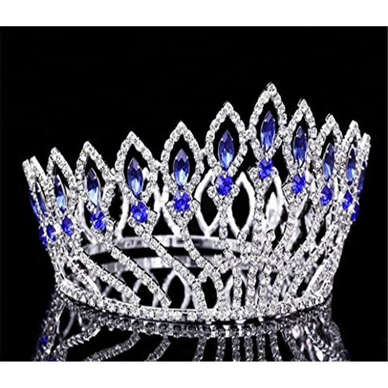 Queen Crown Factory - OEM Trendy Zinc Alloy Crystal Hair