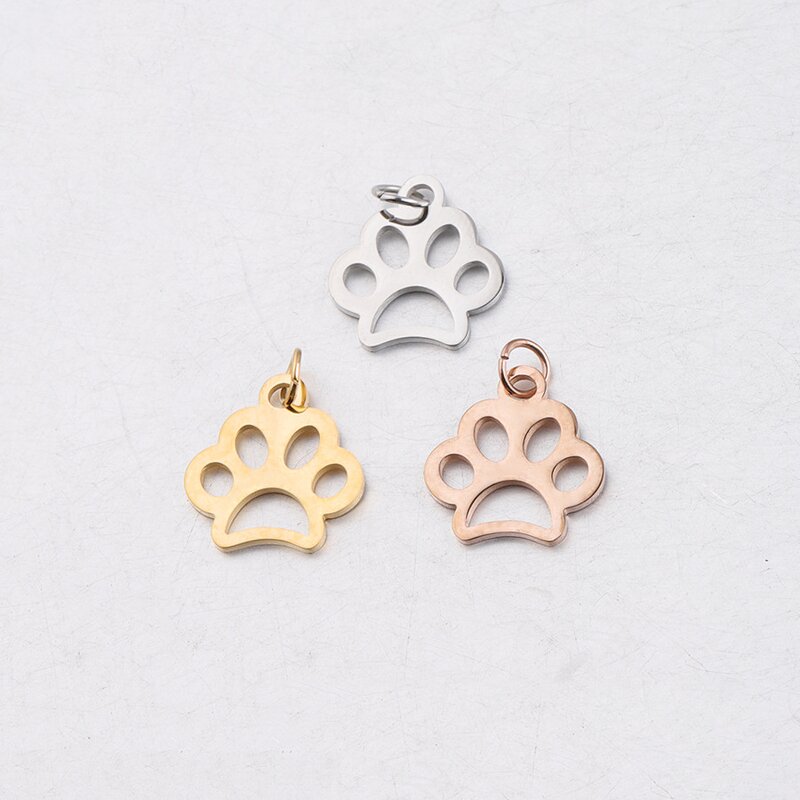 Pet Paw Print Pendant Manufacturer - OEM Personalized Cat Dog Charm