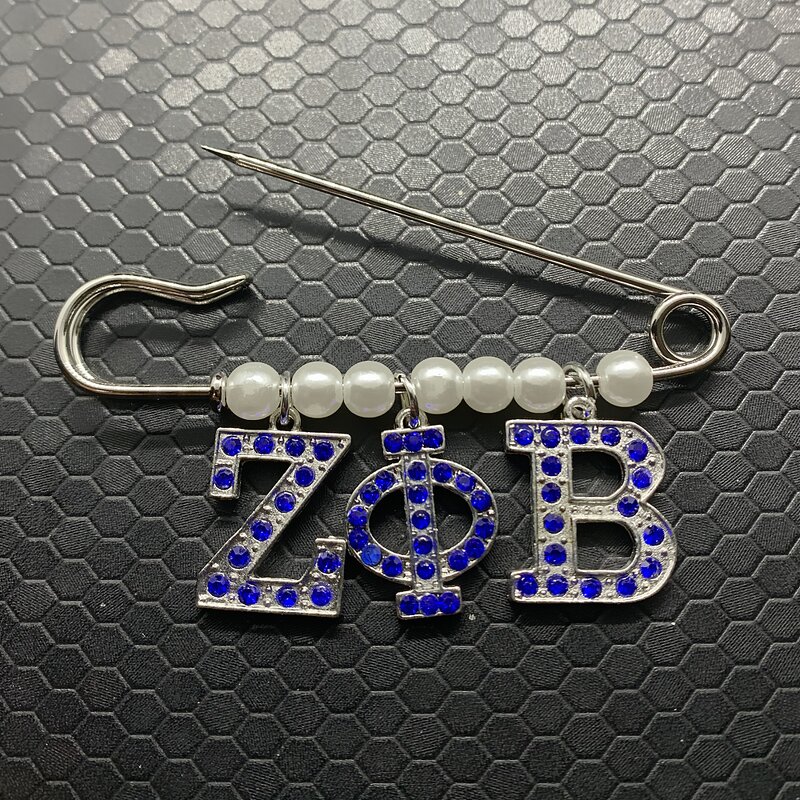 Greek Jewelry Pin Factory - OEM Fashionable Zeta Phi Beta Paraphernalia