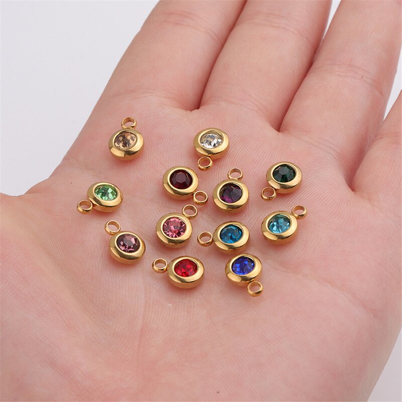 Birthstone Charms Factory - OEM Eco Friendly 12 Months Stone
