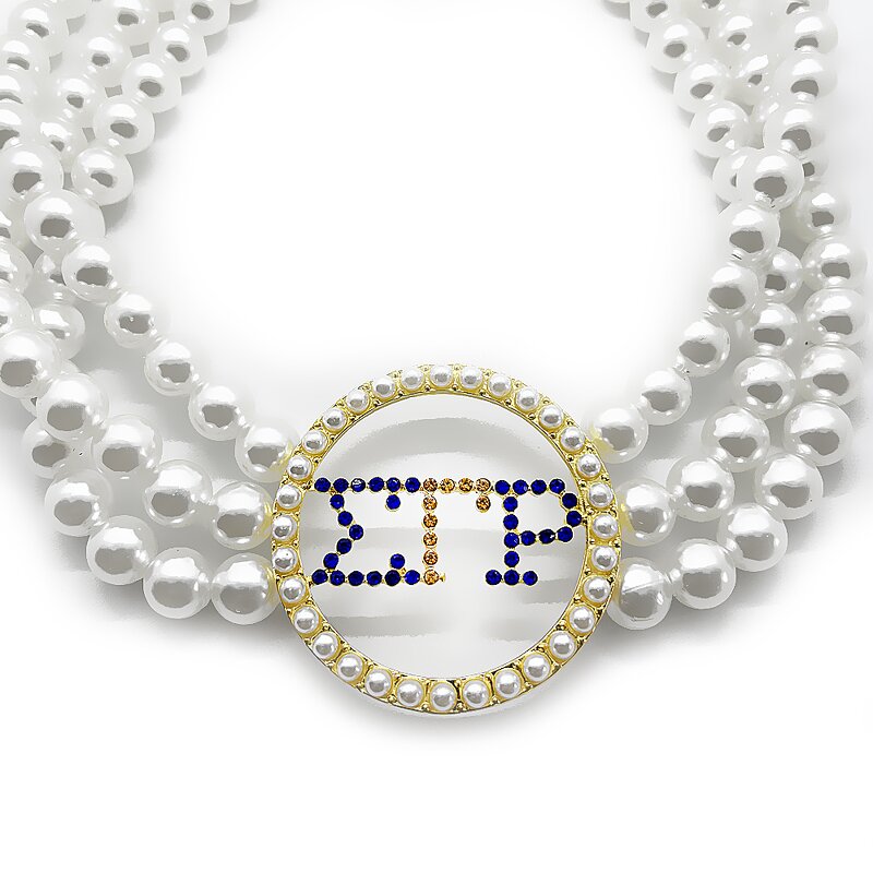 Layered Necklace Factory - OEM Gold Plated Sigma Gamma Rho Choker