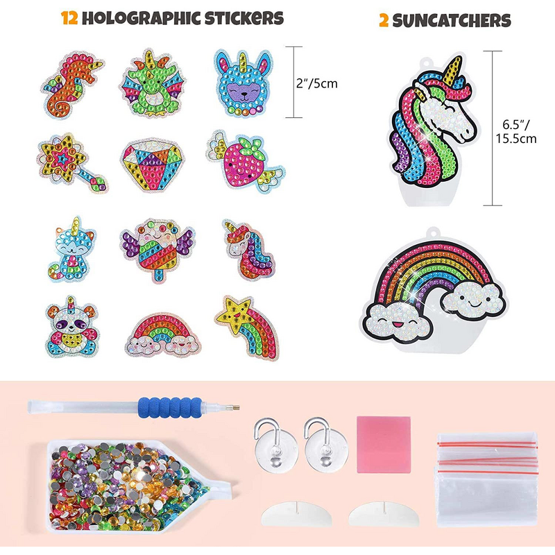 Diamond Painting Set Manufacturer - OEM 5D DIY Handpainted Unicorn Sticker Craft