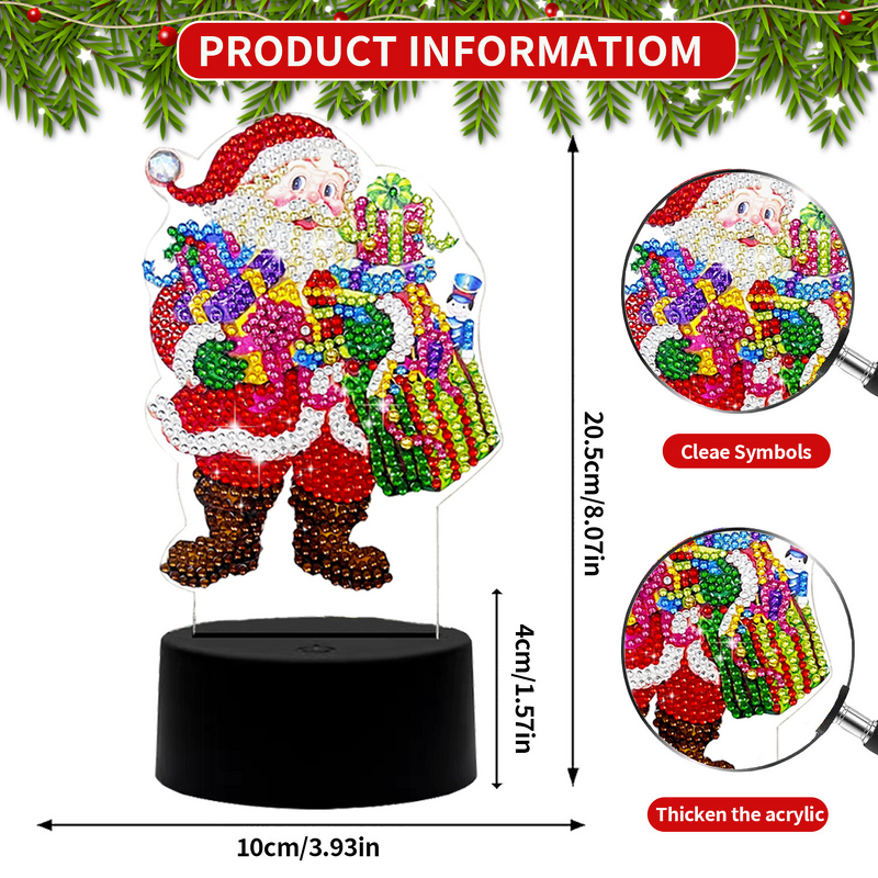 Diamond Painting Night Light Manufacturer - OEM Kids DIY USB Touch Control Printed Kit