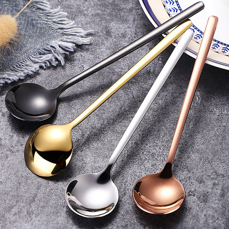 Coffee Spoon Manufacturer - OEM Wholesale Golden Stainless Steel Polished Finish
