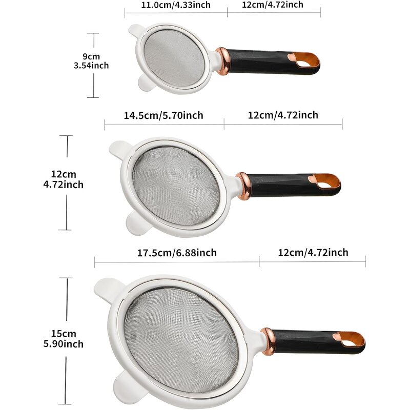 Skimmer Spoon Set Manufacturer - OEM 304 Stainless Steel 3 PCS Oil Filter