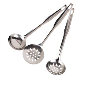 Stainless Steel Kitchen Utensils Factory - OEM New Arrivals 2025 AES Ladle Set