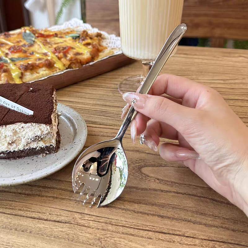 Watermelon Utensil Set Manufacturer - OEM 304 Stainless Steel Shaped Spoon Fork Party