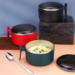 Plastic trays and lunch boxes