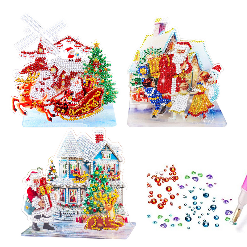 Diamond Painting Puzzle Factory - OEM Modern 3D DIY Printed Christmas Decoration