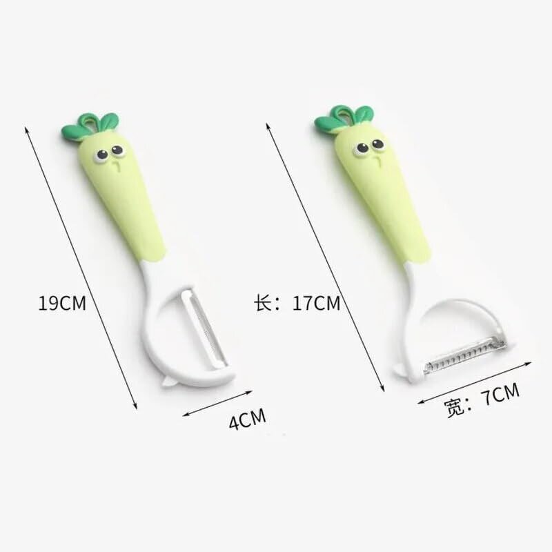 Kitchen Peeler Factory - OEM Cute Cartoon Carrot-Shaped Y-Type for Kids