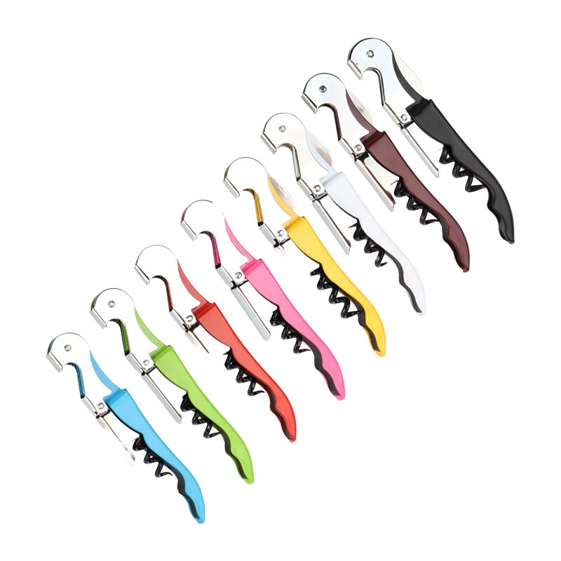 Wine Opener Supplier - OEM Wholesale Custom 3-in-1 Folding Waiter's Corkscrew