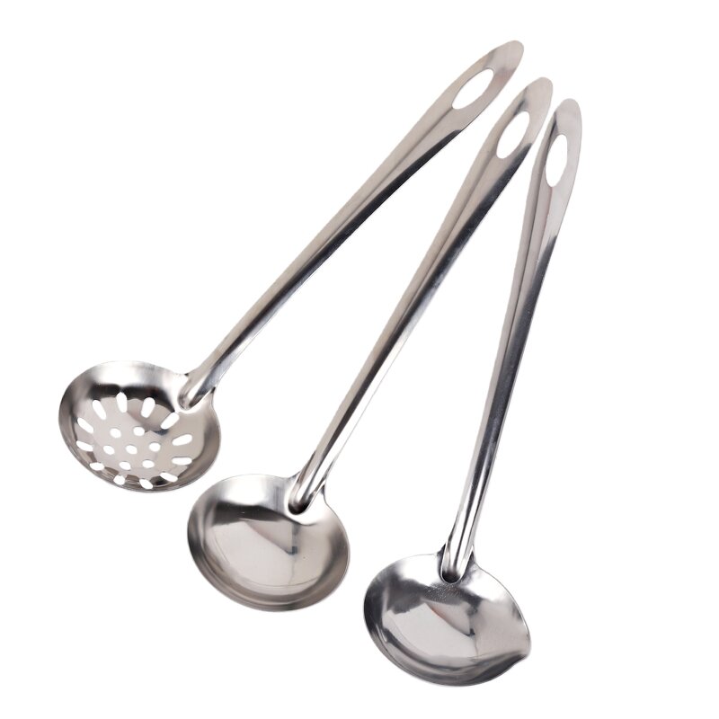 Stainless Steel Kitchen Utensils Factory - OEM New Arrivals 2025 AES Ladle Set