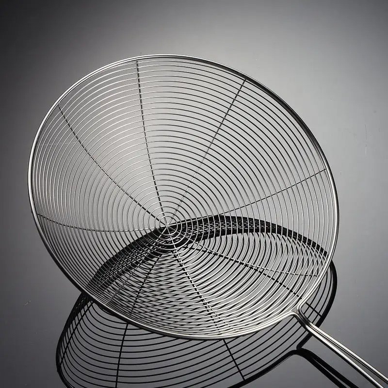Spider Strainer Skimmer Supplier - OEM Stainless Steel Fine Mesh Frying Tool
