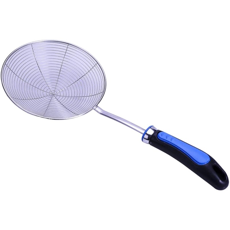 Kitchen Gadgets Supplier - OEM Hot Selling Two-Color Handle Metal Skimmer