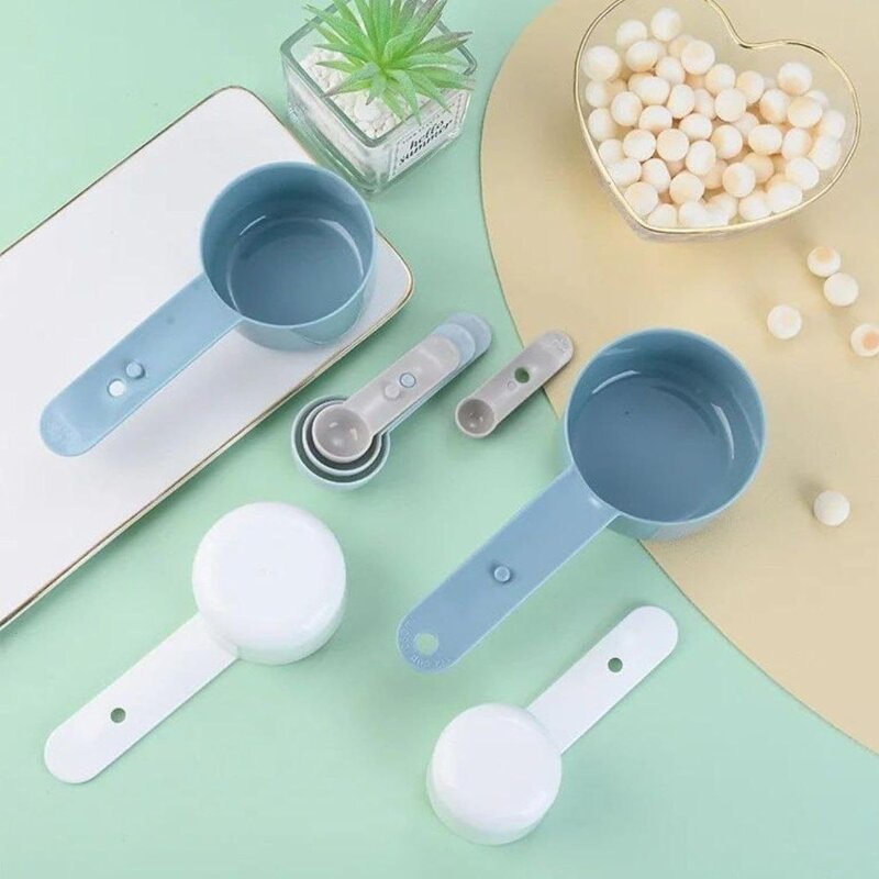 Measuring Cups Set Manufacturer - OEM Hot Sale 8pcs Plastic Kitchen Baking Tools
