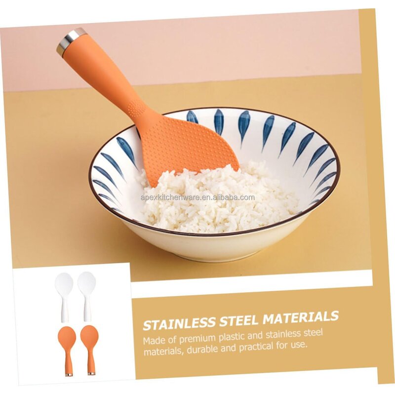 Rice Spatula Factory - OEM Non Stick Plastic Standing Wear Resistant Scooper