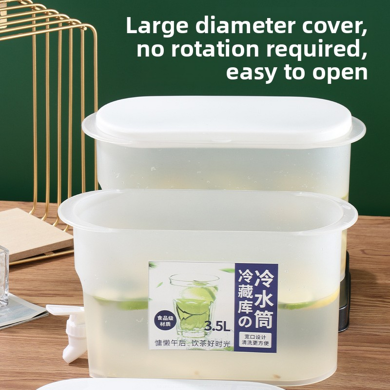 Plastic Drink Dispenser Supplier - OEM Wholesale 3.5L with Spigot for Juice Water