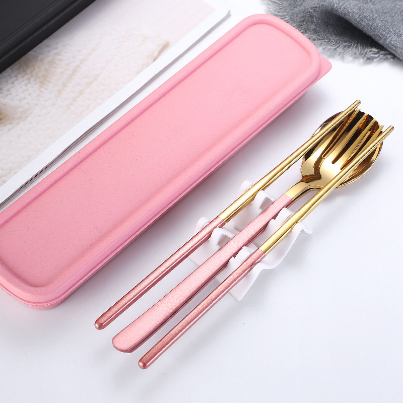 Stainless Steel Flatware Set Manufacturer - OEM Portable Disposable with Gift Case