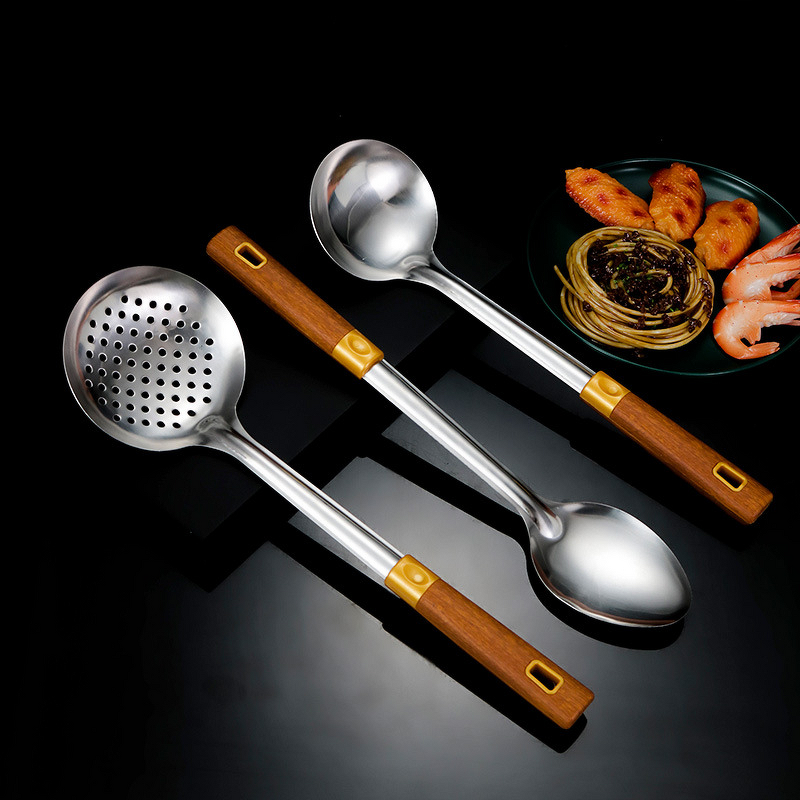 Kitchen Utensil Set Manufacturer - OEM Stainless Steel with Handle Ladle Set